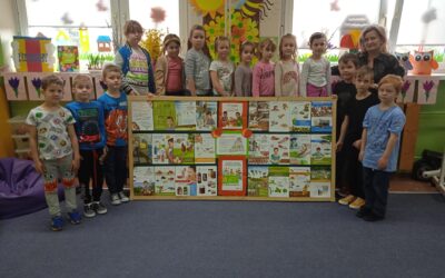 Ekologiczny program pt.&nbsp;„Skąd się biorą produkty ekologiczne”.