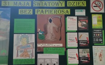 31 maja – Światowy Dzień bez&nbsp;Papierosa – apel w&nbsp;naszej szkole