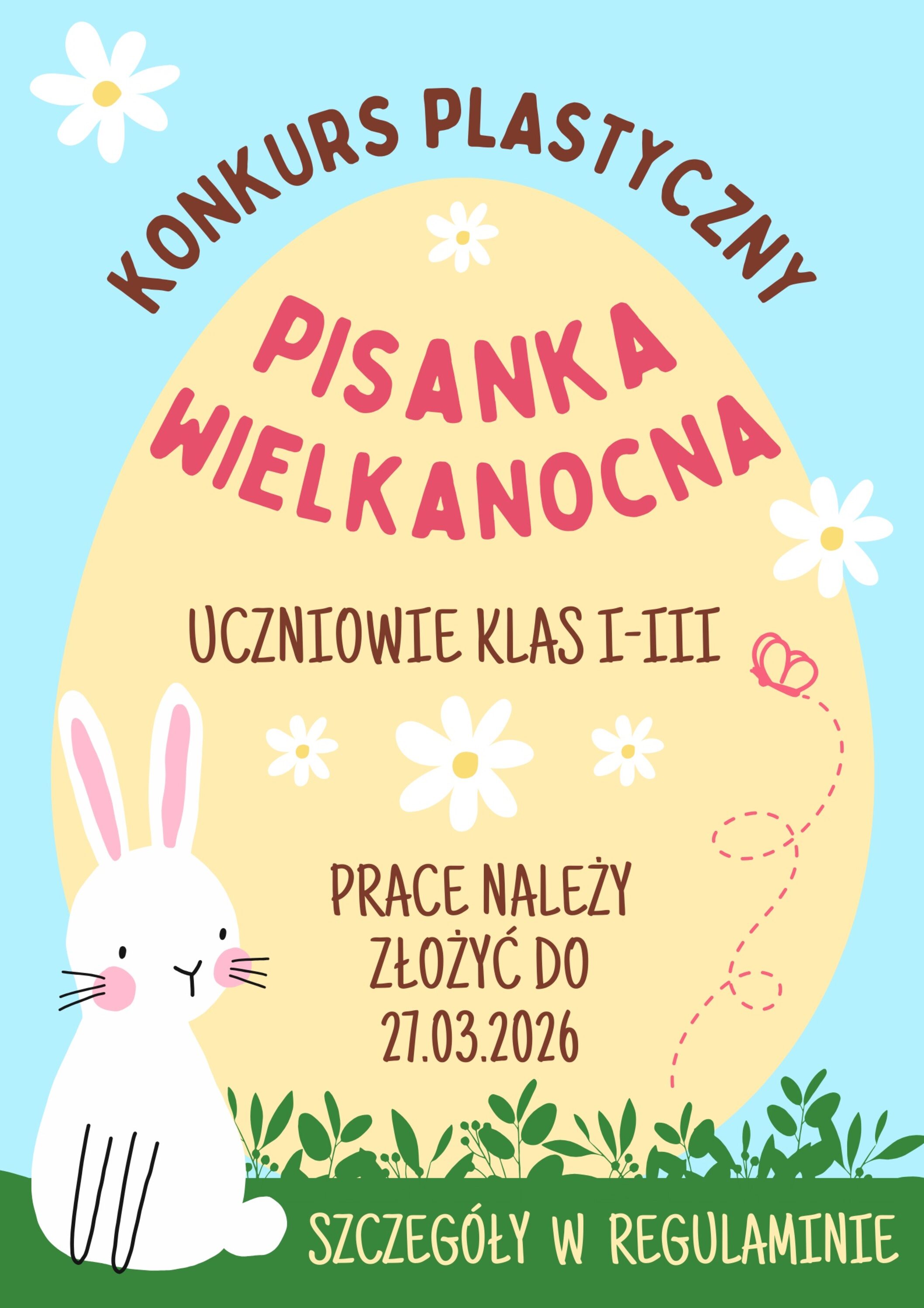Konkurs Plastyczny dla klas I-III